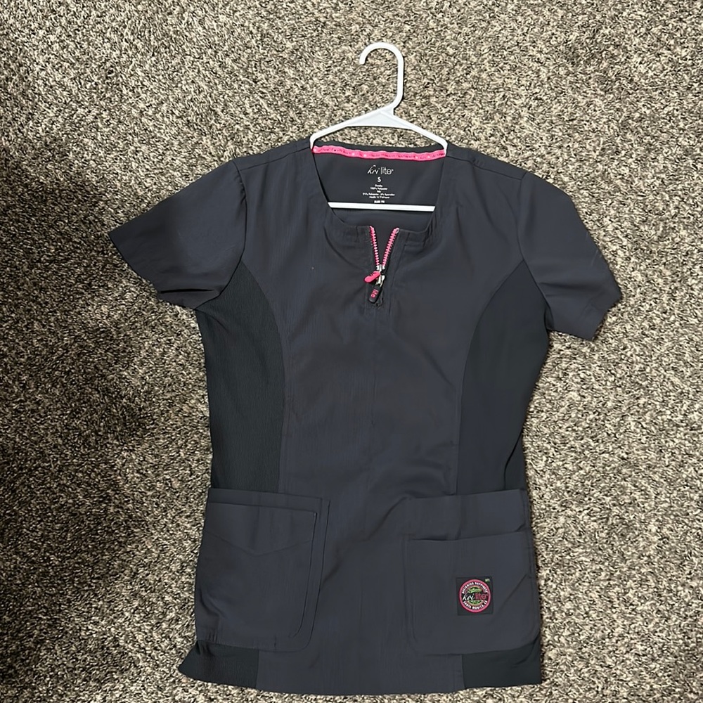 Koi scrub top
